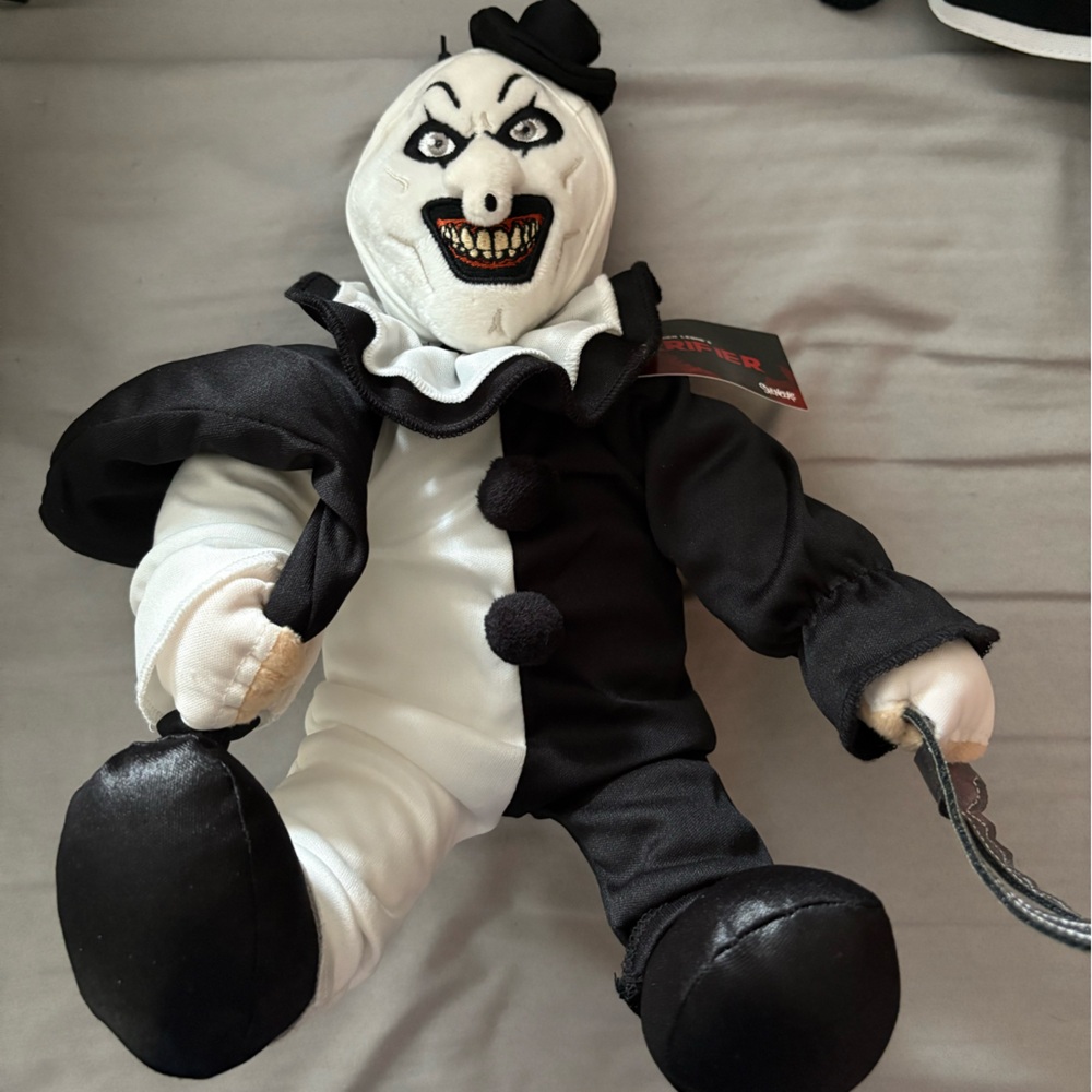 Art the clown plushie